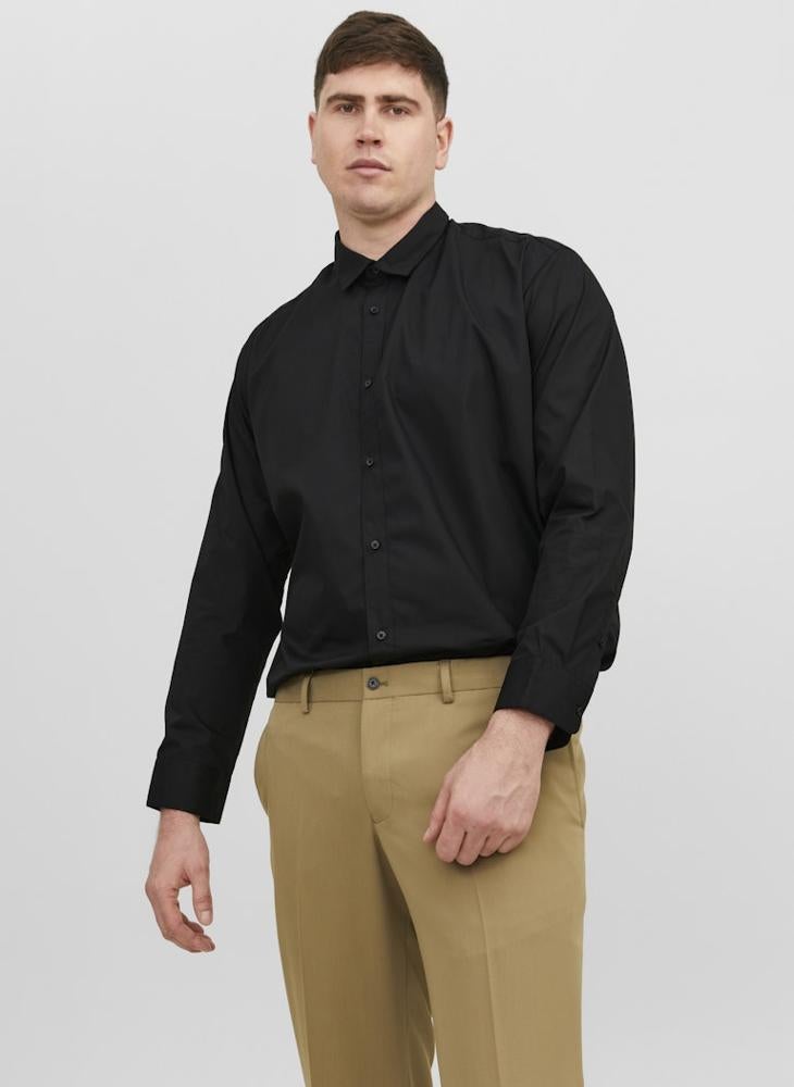 JACK & JONES Solid Plus size Regular Fit Shirt - Image 1